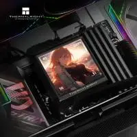 Водно охлаждане Thermalright Peerless Vision 360 ARGB Black, 3.95 inch IPS LCD Display Water Cooling