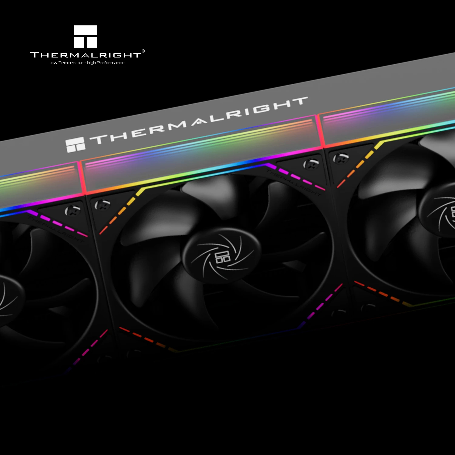 Водно охлаждане Thermalright Peerless Vision 360 ARGB Black, 3.95 inch IPS LCD Display Water Cooling