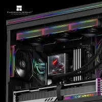Водно охлаждане Thermalright Peerless Vision 360 ARGB Black, 3.95 inch IPS LCD Display Water Cooling