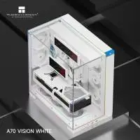 Thermalright кутия Case ATX - TR-A70 Vision White - 9.16 inch LCD Display, USB-C