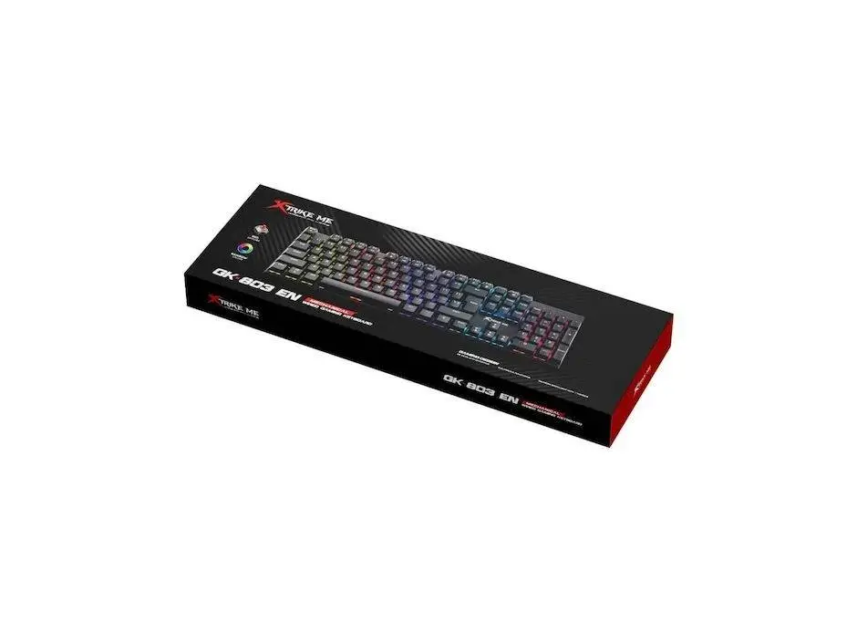 Xtrike ME геймърска механична клавиатура Gaming Mechanical keyboard 104 keys - GK-803 EN (English US)