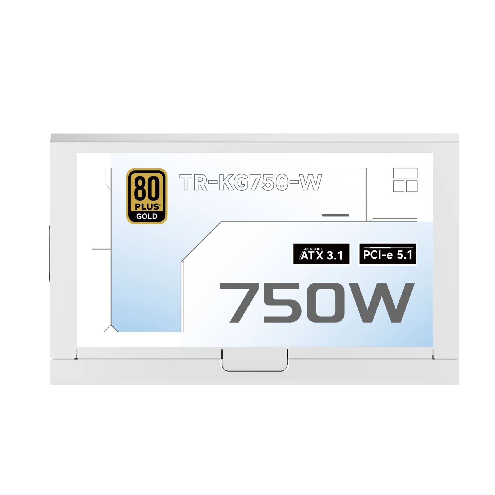 Netzteil Thermalright TR-KG750-W, PSU, 750W, 80 Plus Gold, ATX 3.1, Weiß, Vollmodular
