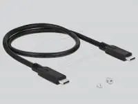 Външно чекмедже Delock за M.2 NVMe PCIe SSD със SuperSpeed ​​USB 10 Gbps (USB 3.1 Gen 2) USB Type-C женски