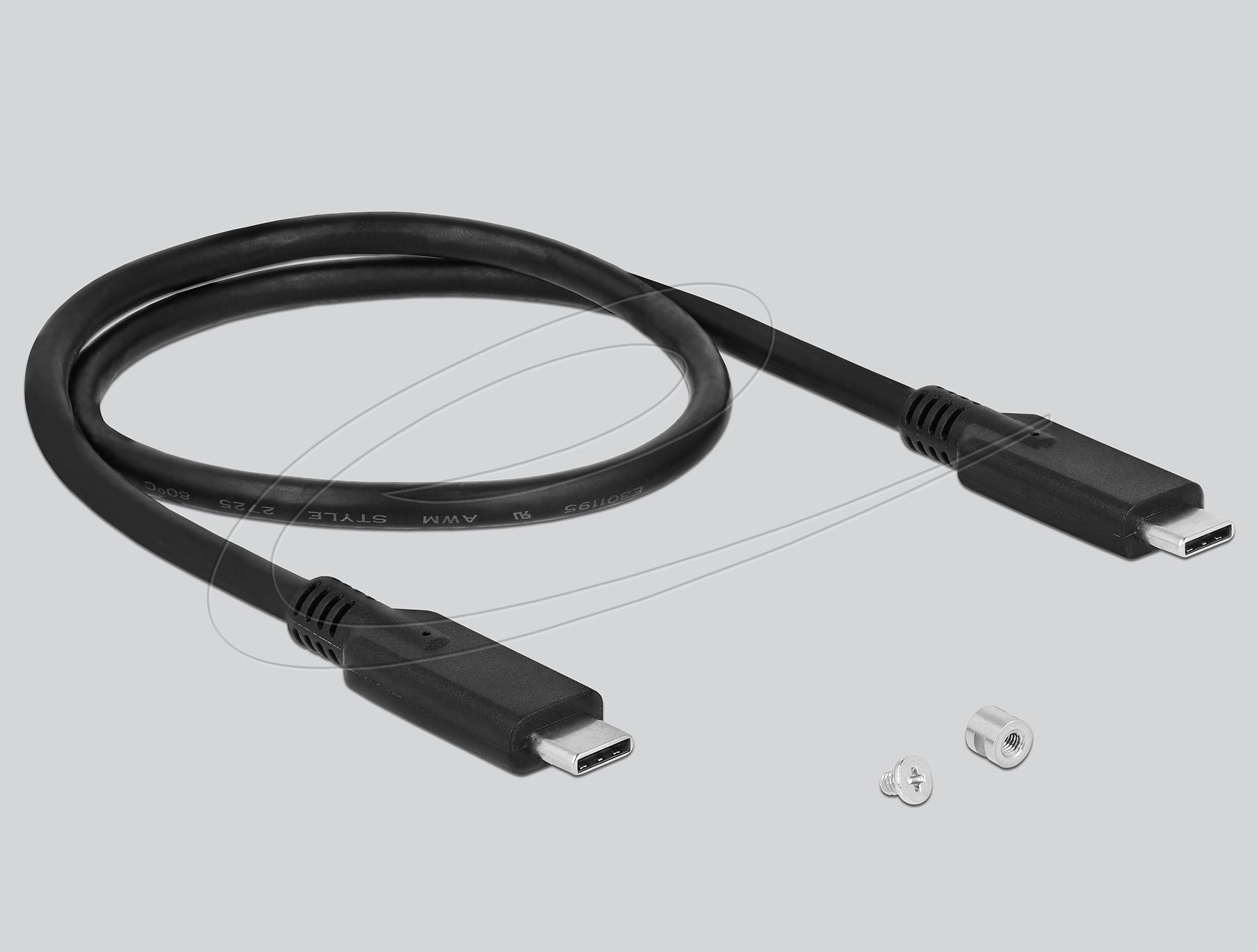 Външно чекмедже Delock за M.2 NVMe PCIe SSD със SuperSpeed ​​USB 10 Gbps (USB 3.1 Gen 2) USB Type-C женски