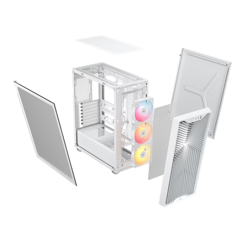 Θήκη Corsair 3200D RS ARGB Mid-Tower Performance Case - Λευκό