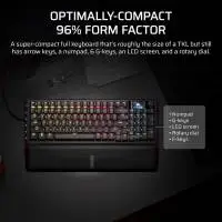 Геймърскa механична клавиатура Corsair Vanguard Pro 96 Hall Effect - Hyperdrive Magnetic Switch