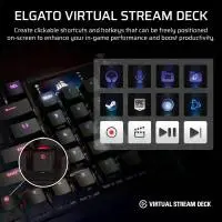 Геймърскa механична клавиатура Corsair Vanguard Pro 96 Hall Effect - Hyperdrive Magnetic Switch