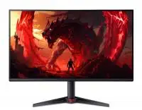 Монитор Acer Nitro VG250QF3bmiipx, 24.5'', FHD (1920X1080) IPS, ZeroFrame, 320Hz DP, 240Hz HDMI, 1ms/0.5ms(GTG, Min.), 250nits, 100M:1, 99% sRGB, Free Sync Premium, 2xHDMI, DP, HDR10, Audio out, Speakers, Tilt, BluelightShield, Vesa, Black