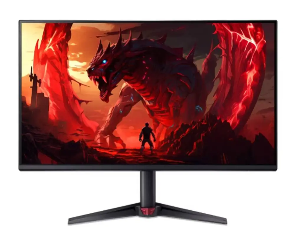 Monitor Acer Nitro VG250QF3bmiipx, 24.5'', FHD (1920X1080) IPS, ZeroFrame, 320Hz DP, 240Hz HDMI, 1ms/0.5ms(GTG, Min.), 250nits, 100M:1, 99% sRGB, Free Sync Premium, 2xHDMI, DP, HDR10, Audio out, Lautsprecher, Tilt, BluelightShield, Vesa, Schwarz