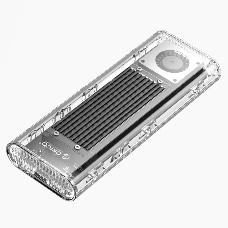 Orico външна кутия за диск Storage - Case - M.2 NVMe M key - 40Gbps, USB-A/USB-C - TCM2-U4-BK-BP