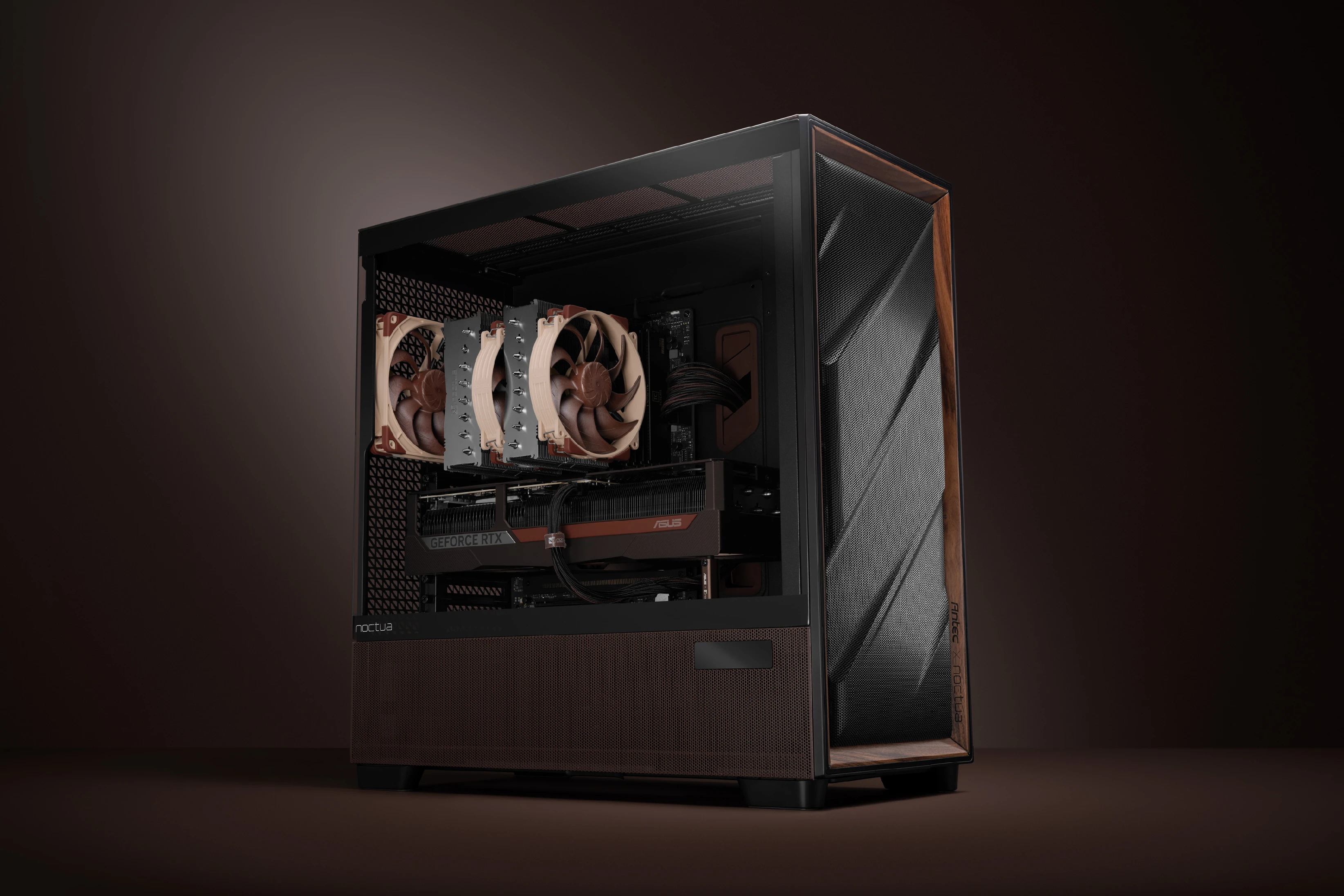Кутия Noctua Antec Flux Pro Noctua Edition Case E-ATX