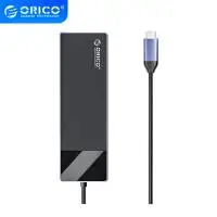 Orico докинг станция Docking Station Type-C - DM-10P-BK-BP - HDMI, USB-C, USB-A x 4, PD100W x 1, LAN (1Gbps), SD/TF