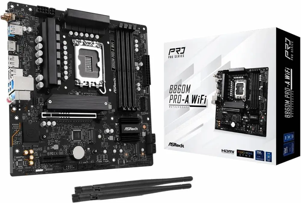 Дънна платка Asrock B860M PRO-A WIFI LGA1851