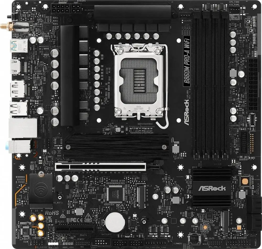 Дънна платка Asrock B860M PRO-A WIFI LGA1851