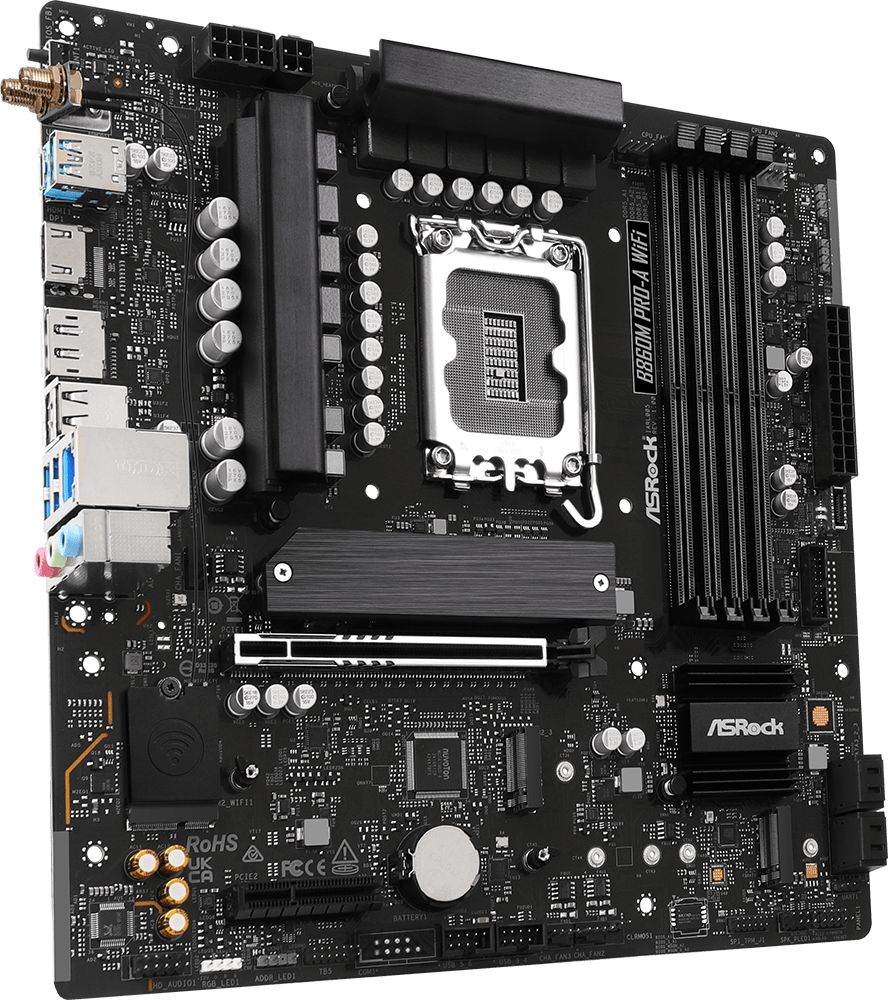 Дънна платка Asrock B860M PRO-A WIFI LGA1851