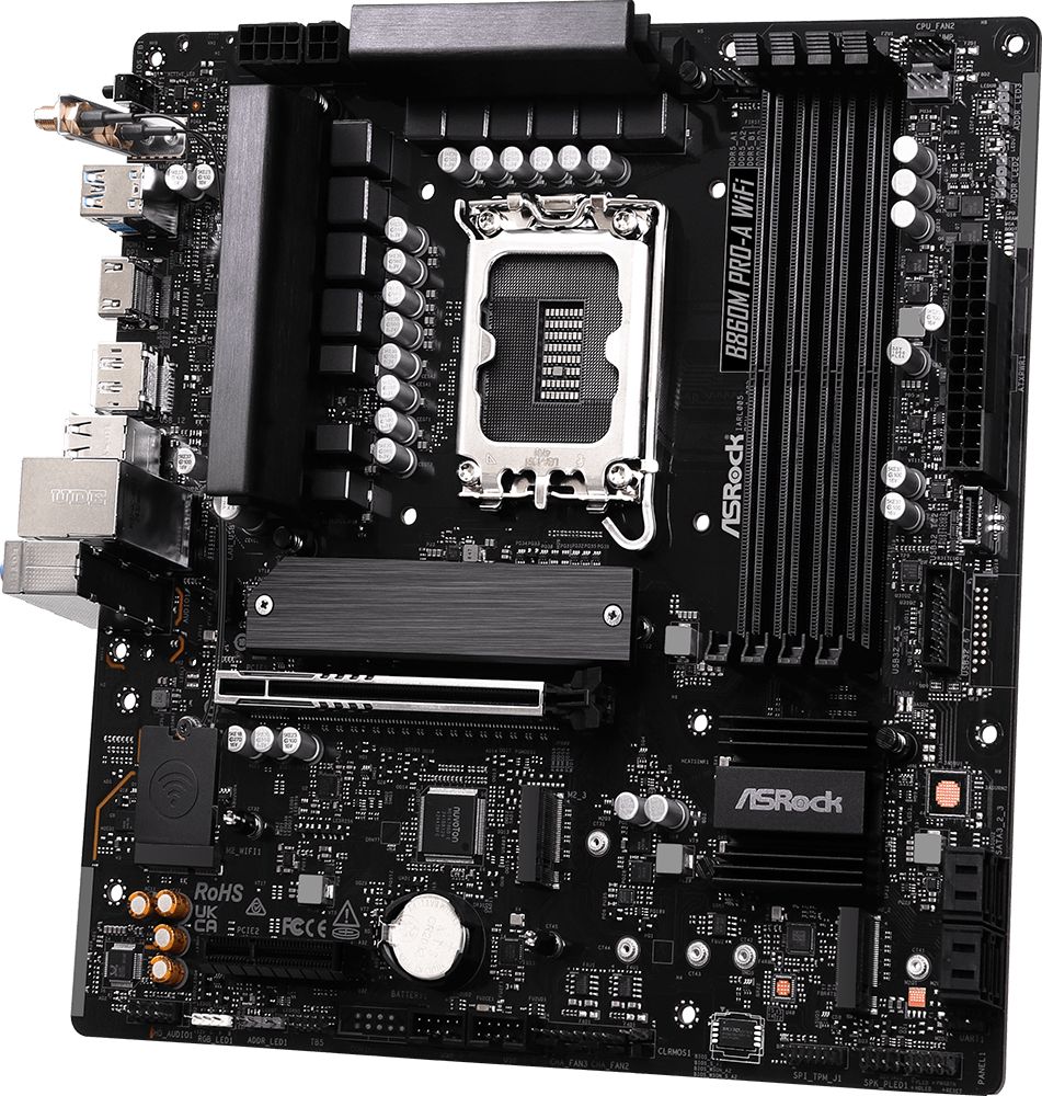 Дънна платка Asrock B860M PRO-A WIFI LGA1851