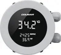 Водно охлаждане COUGAR Poseidon Vistek ARGB 240 AiO Liquid Watercooling White - CGR-PSDVARGB-W-240