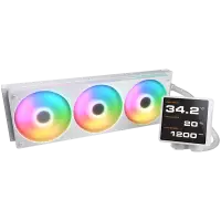 Водно охлаждане COUGAR Poseidon Vistek Pro ARGB 360 AiO Liquid Watercooling White - CGR-PSDVPRGB-W-360