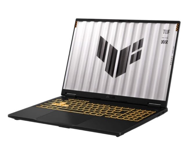 Лаптоп Asus TUF F16 FX608JMI-TU266, Intel i7 14650HX 2.2 GHz (30MB Cache, up to 5.2 GHz, 16 cores, 24 Threads) 16.0  WUXGA(WU) 1920X1200 16:10 Bend+300nits Anti-Glare sRGB 100% Wide View, AG,144 Hz,32GB DDR5 5600 so-dim ,1TB PCIe 4.0,RTX 5060 8GB GDDR6, Wi-Fi 6