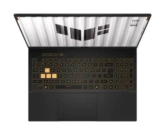 Лаптоп Asus TUF F16 FX608JMI-TU266, Intel i7 14650HX 2.2 GHz (30MB Cache, up to 5.2 GHz, 16 cores, 24 Threads) 16.0 WUXGA(WU) 1920X1200 16:10 Bend+300nits Anti-Glare sRGB 100% Wide View, AG,144 Hz,32GB DDR5 5600 so-dim ,1TB PCIe 4.0,RTX 5060 8GB GDDR6, Wi-Fi 6