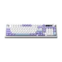 Геймърска механична клавиатура Ajazz Wireless Gaming Mechanical Keyboard AK980 V2 - Gift Switch [Linear] (English US), Purple, White, Blue