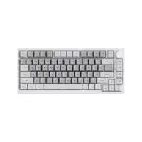 Геймърска механична клавиатура Ajazz Gaming Mechanical Keyboard AK820 - Mille feuille Yellow Switches [Linear] (English US), White Gray, White Light