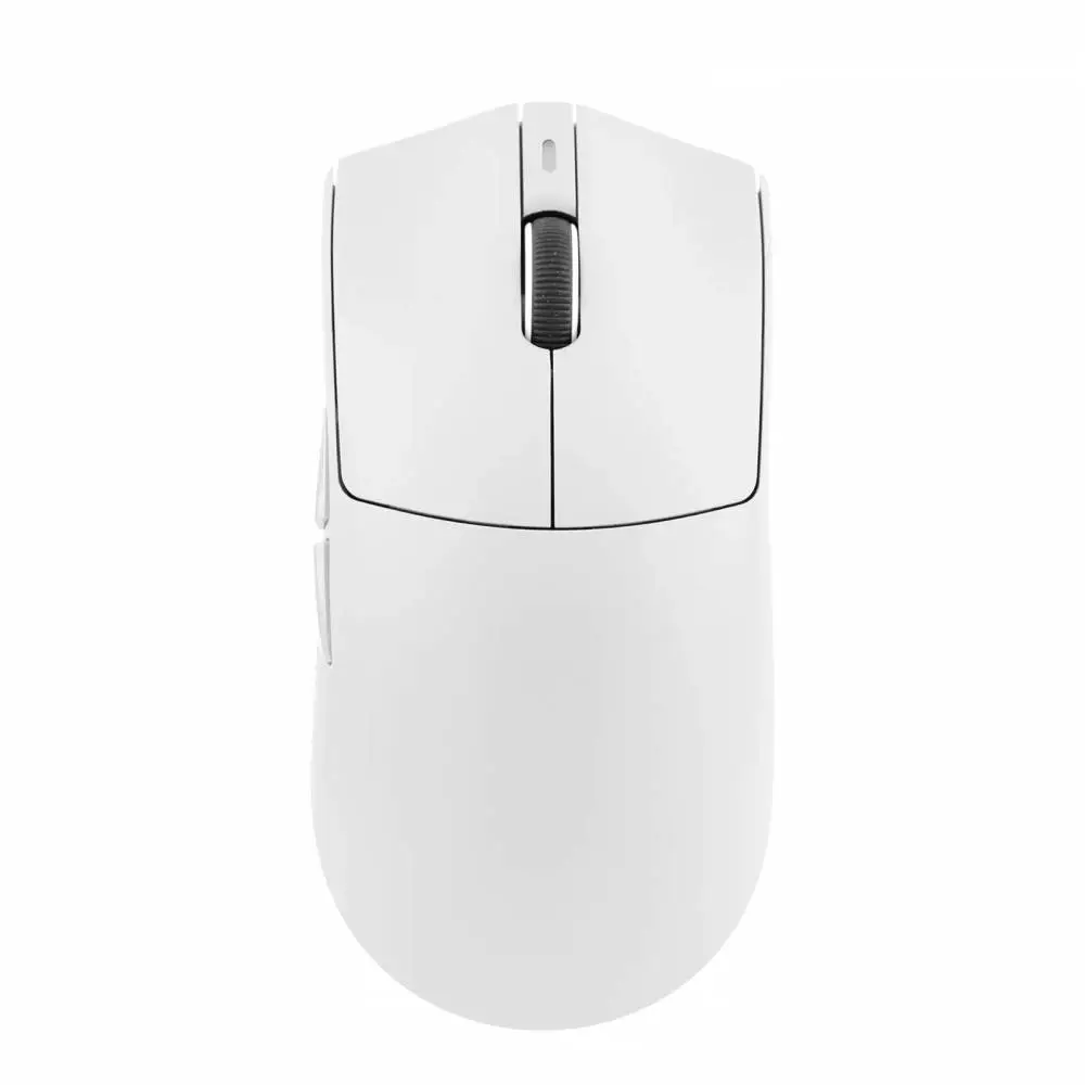 Ajazz επαγγελματικό gaming ποντίκι AJ139P V3 MC - Wireless Gaming Mouse - 1K, Magnetic Charging Dock, Λευκό