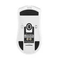 Ajazz професионална геймърска мишка AJ139P V3 MC - Wireless Gaming Mouse - 1K, Magnetic Charging Dock, White