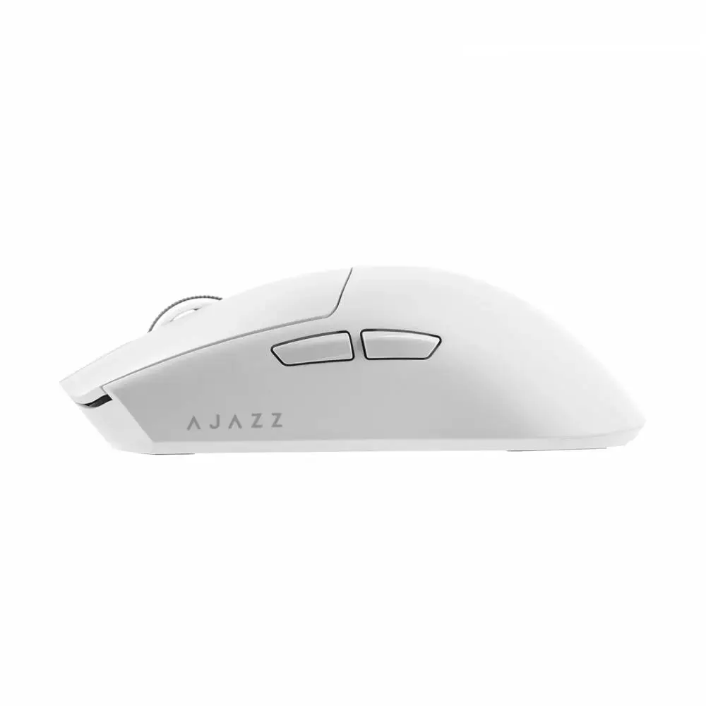 Ajazz επαγγελματικό gaming ποντίκι AJ139P V3 MC - Wireless Gaming Mouse - 1K, Magnetic Charging Dock, Λευκό