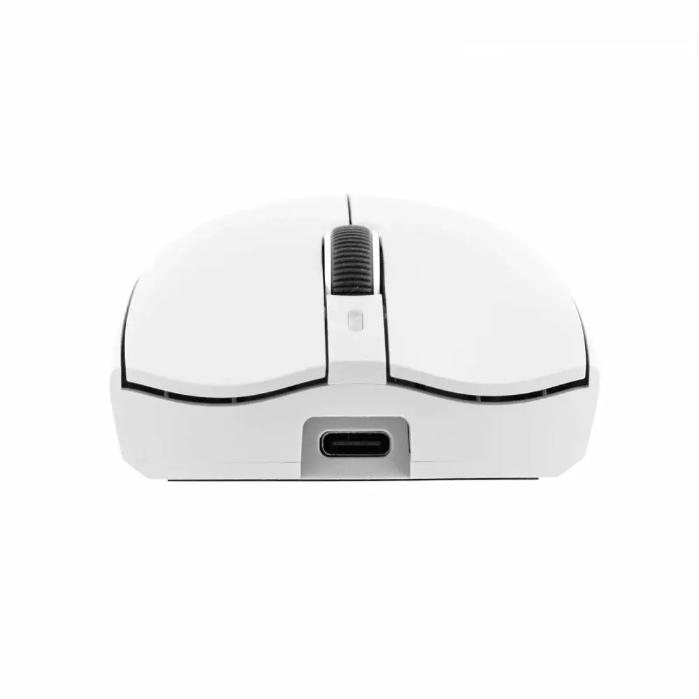 Ajazz επαγγελματικό gaming ποντίκι AJ139P V3 MC - Wireless Gaming Mouse - 1K, Magnetic Charging Dock, Λευκό