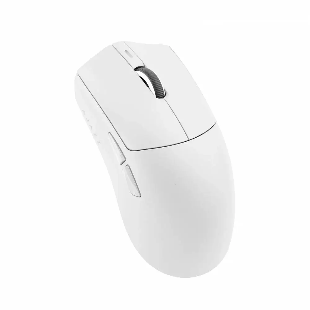 Ajazz επαγγελματικό gaming ποντίκι AJ139P V3 MC - Wireless Gaming Mouse - 1K, Magnetic Charging Dock, Λευκό