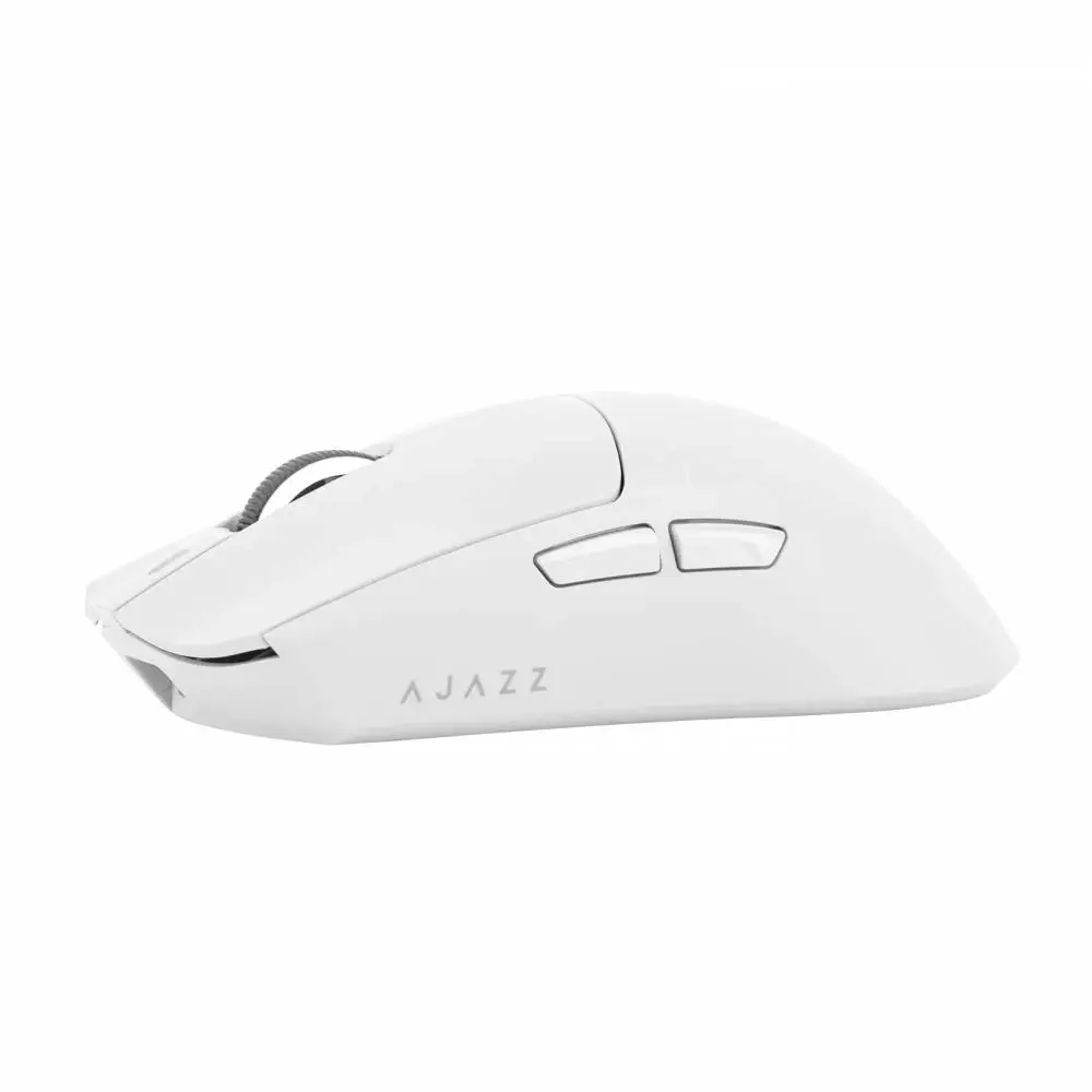 Ajazz επαγγελματικό gaming ποντίκι AJ139P V3 MC - Wireless Gaming Mouse - 1K, Magnetic Charging Dock, Λευκό