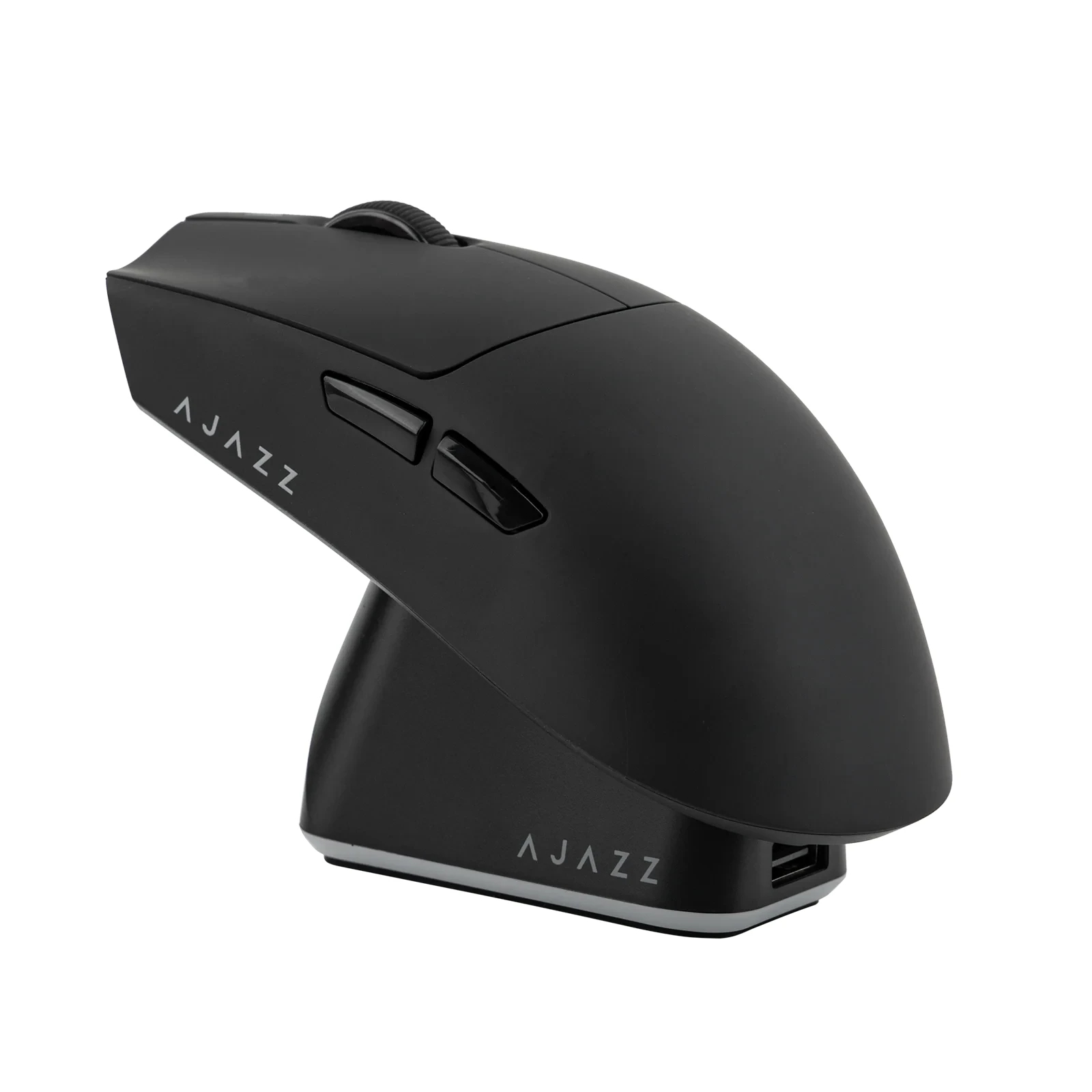 Souris gamer professionnelle Ajazz AJ139P V3 MC - Wireless Gaming Mouse - 1K, Station de Charge Magnétique, Noir