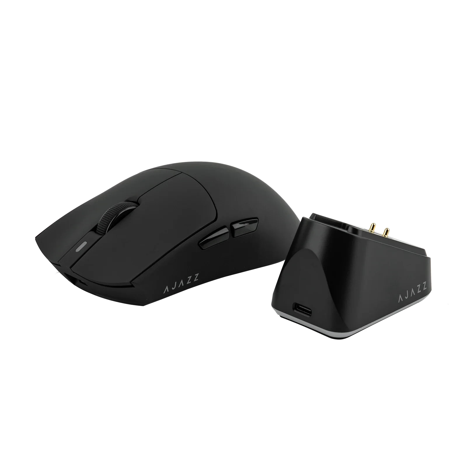 Souris gamer professionnelle Ajazz AJ139P V3 MC - Wireless Gaming Mouse - 1K, Station de Charge Magnétique, Noir