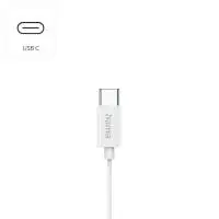 HAMA Слушалки "Season II" USB-C, накрайници, микрофон, защита от прегъване на кабел, бял