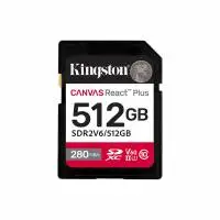 Карта памет Kingston Canvas React Plus V60 UHS-II 512GB