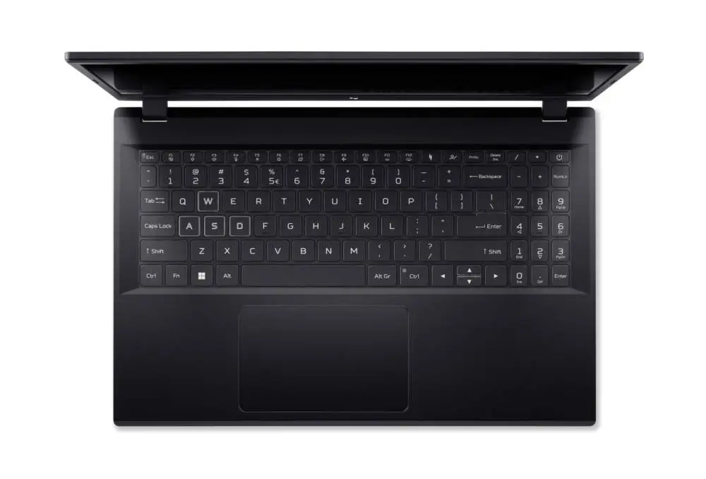 Лаптоп Acer Nitro V 15, ANV15-A31-R2WG, AMD Ryzen 7 170 (8C/16T, up to 4.7GHz), 15.6" FHD IPS (1920x1080), 165Hz, 16GB DDR5, 1TB PCIe NVMe SSD, NVIDIA GeForce RTX 5060 8GB GDDR7, Wi-Fi 6E, BT 5.2, HD Cam, KB Backlight, No OS, Obsidian Black