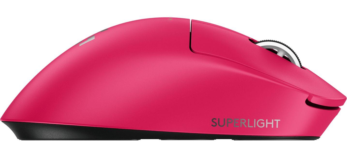 Геймърска безжична мишка Logitech G Pro X Superlight 2 Dex - Pink