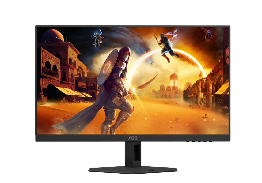 Monitor AOC 27G4ZR, 27" Fast IPS WLED, 1920x1080@260Hz (OC, Native 240Hz), 1ms GtG, 0.3ms MPRT, Adaptive Sync, FlickerFree, Anti Blue Light, 2xHDMI, DP