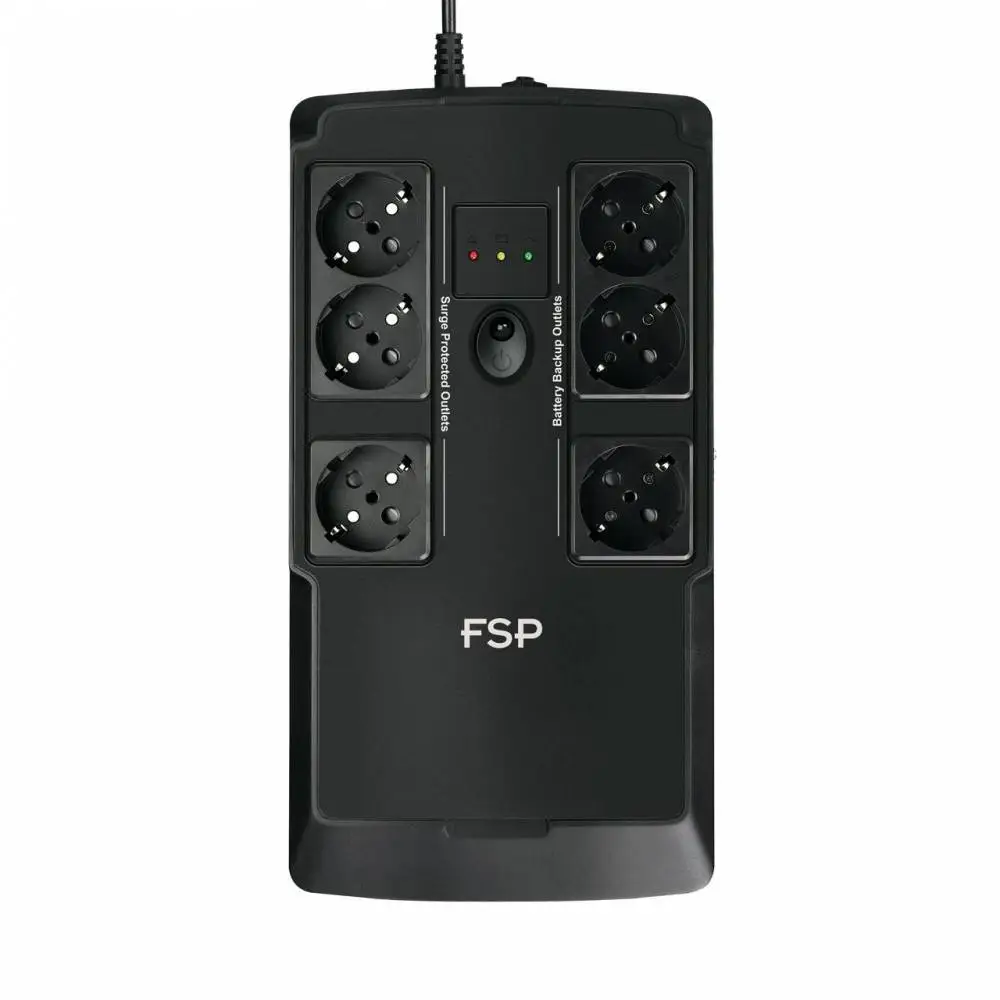 UPS FSP NANO 600 Аварийно захранване Off-line 600VA/360W, Модифицирана синусоида