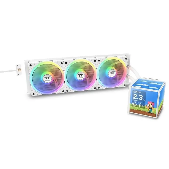 Охладител за процесор Thermaltake MineCube 360 Ultra Snow Edition - CL-W482-PL12SW-A