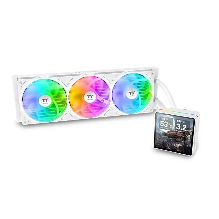 Охладител за процесор Thermaltake TH360 V3 Ultra Snow Edition - CL-W476-PL12SW-A
