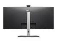 Монитор Dell P3426WEV, 34.1"&nbsp; Curved Webcam Monitor, IPS Anti-Glare, 5ms, 100 Hz, 1500:1, 350 cd/m2, UW-QHD 3440x1440, 99% sRGB, HDMI, Display Port, USB-C Hub, RJ45, Webcam, KVM Switch, PD 90W, Height Adjustable, Pivot, Swivel, Tilt, Black