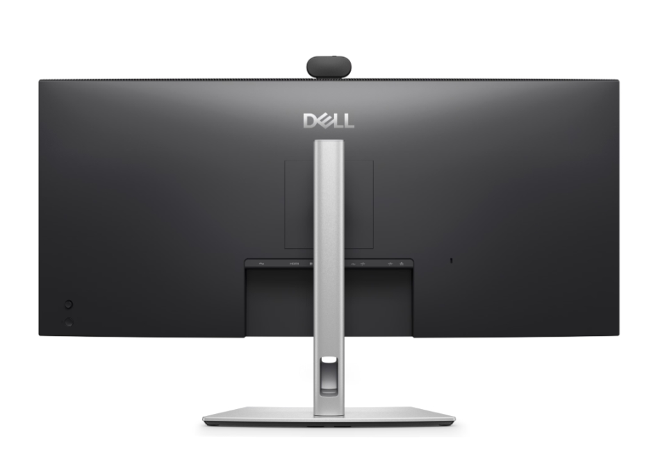 Монитор Dell P3426WEV, 34.1"  Curved Webcam Monitor, IPS Anti-Glare, 5ms, 100 Hz, 1500:1, 350 cd/m2, UW-QHD 3440x1440, 99% sRGB, HDMI, Display Port, USB-C Hub, RJ45, Webcam, KVM Switch, PD 90W, Height Adjustable, Pivot, Swivel, Tilt, Black