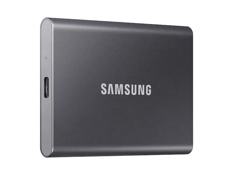 Външен SSD Samsung T7 Titan 2TB NVMe USB-C Grey - MU-PC2T0T/WW