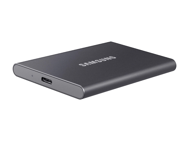 Външен SSD Samsung T7 Titan 2TB NVMe USB-C Grey - MU-PC2T0T/WW