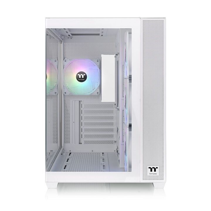 Кутия за компютър Thermaltake View 380 TG ARGB Snow - CA-1Z2-00M6WN-00