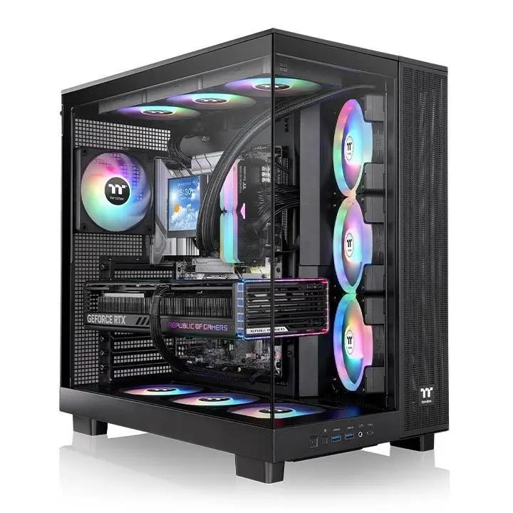 Кутия за компютър Thermaltake View 380 XL TG ARGB - CA-11E-00M1WN-00