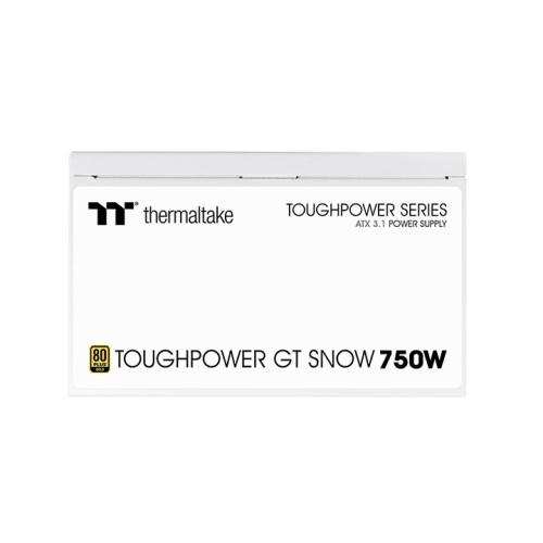 Захранване Thermaltake Toughpower GT 750W Snow ATX 3.1 80 Plus Gold PSU - PS-TPT-0750FNFAGE-W 