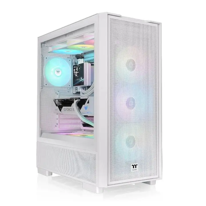 Кутия за компютър Thermaltake S380 TG ARGB Snow - CA-11K-00M6WN-00